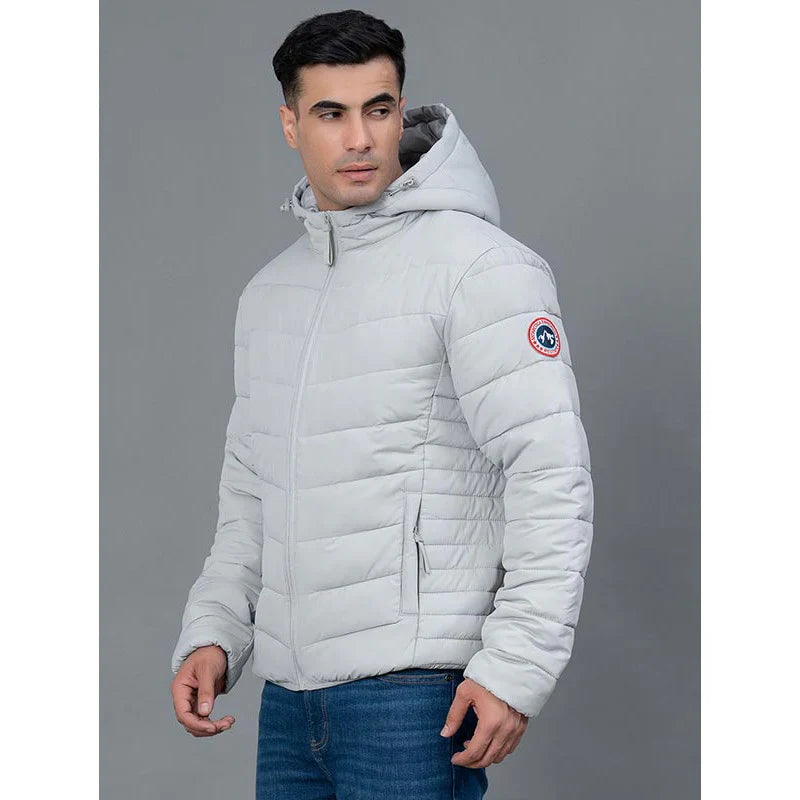 RedTape Casual Padded Jacket with Hood for Men | Stylish, Cozy and Comfortable