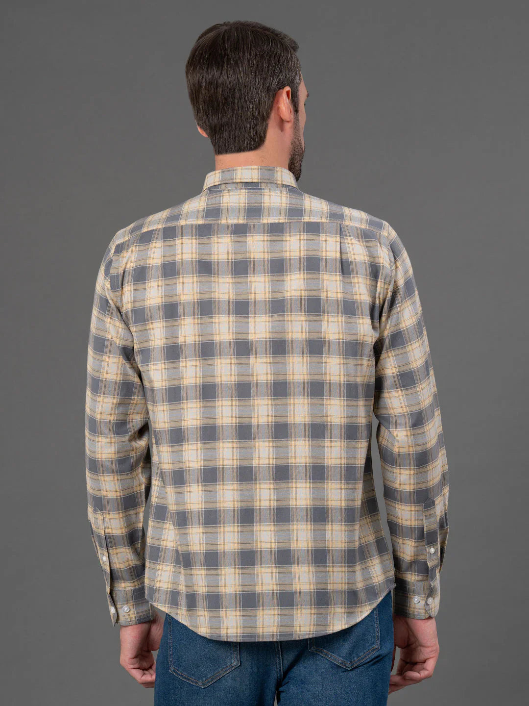 RedTape Checked Shirt for Men | Classic & Versatile