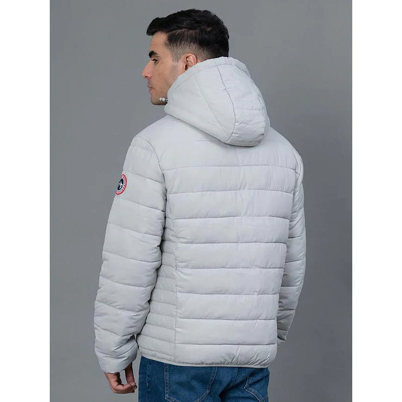 RedTape Casual Padded Jacket with Hood for Men | Stylish, Cozy and Comfortable