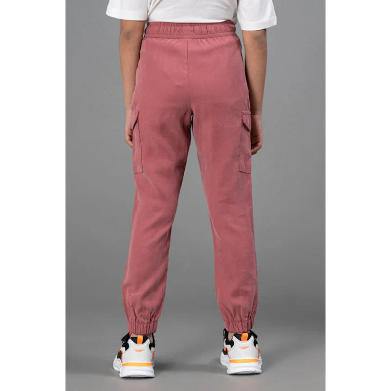 Mode By RedTape Dusky Pink Joggers for Girls| Best in Comfort| Viscose| Regular Fit| Front Side Pockets