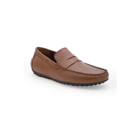 RedTape Men's Tan Slip-On Shoes