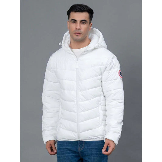 RedTape Casual Padded Jacket with Hood for Men | Stylish, Cozy and Comfortable