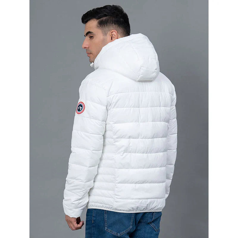 RedTape Casual Padded Jacket with Hood for Men | Stylish, Cozy and Comfortable