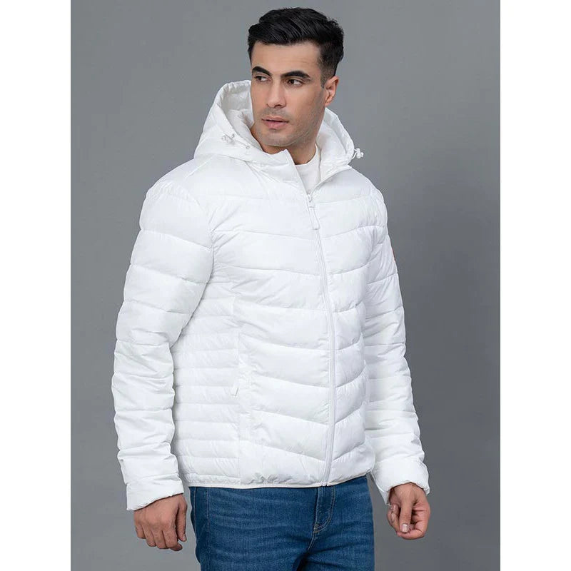 RedTape Casual Padded Jacket with Hood for Men | Stylish, Cozy and Comfortable