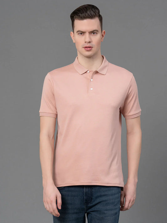 RedTape Satin Polo T-Shirt for Men | Bio Polishing & Mirror Finish | Comfortable & Stylish | Mercerized Cotton