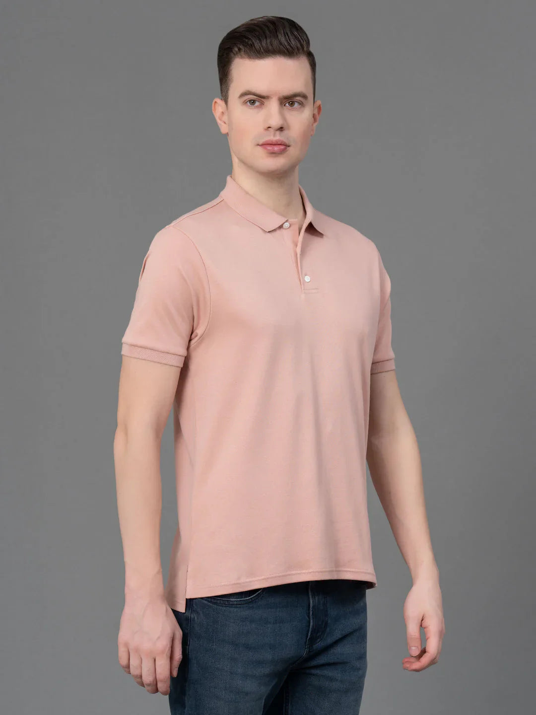 RedTape Satin Polo T-Shirt for Men | Bio Polishing & Mirror Finish | Comfortable & Stylish | Mercerized Cotton