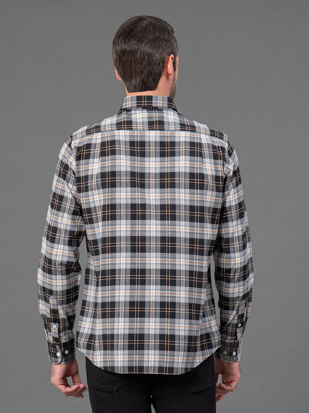 Red Tape Checked Shirt for Men | Classic & Versatile