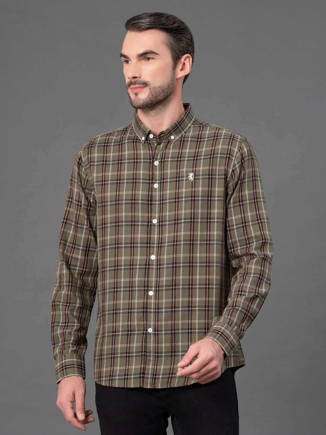 RedTape Checked Shirt for Men | Classic & Versatile