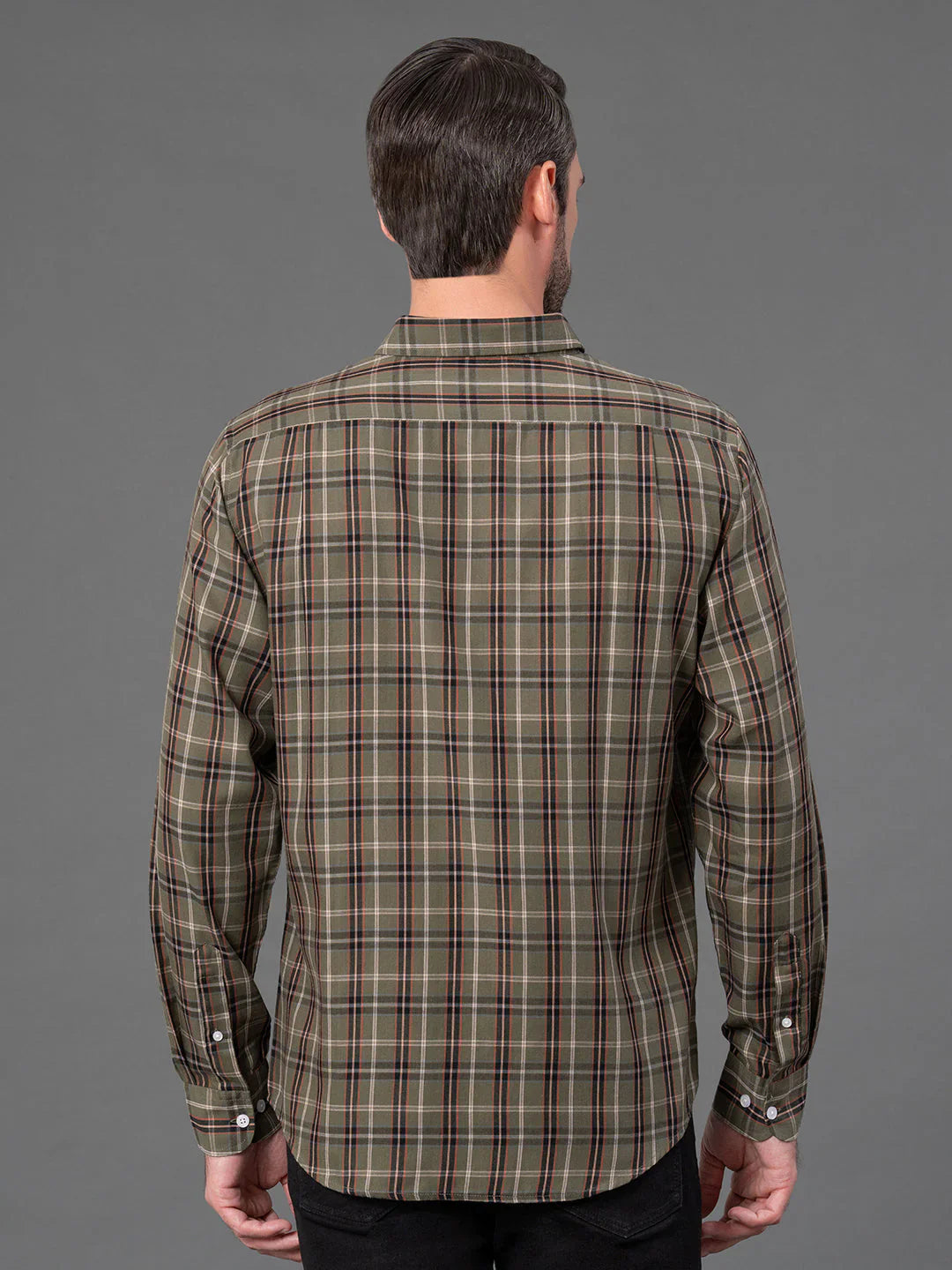 RedTape Checked Shirt for Men | Classic & Versatile