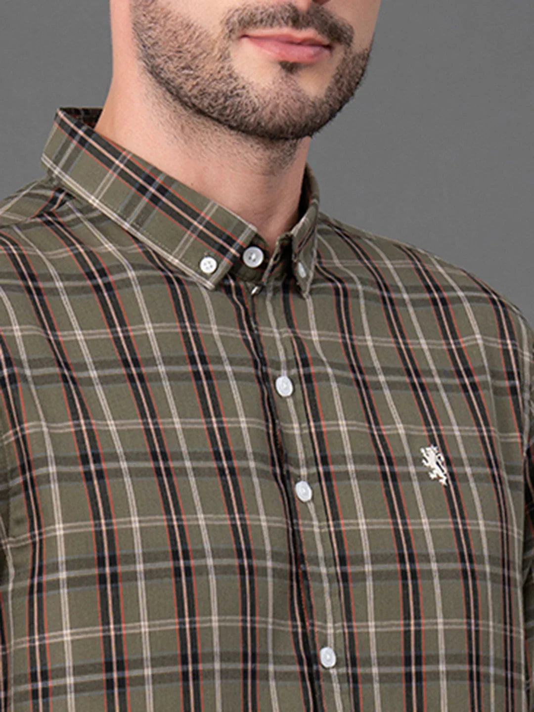 RedTape Checked Shirt for Men | Classic & Versatile