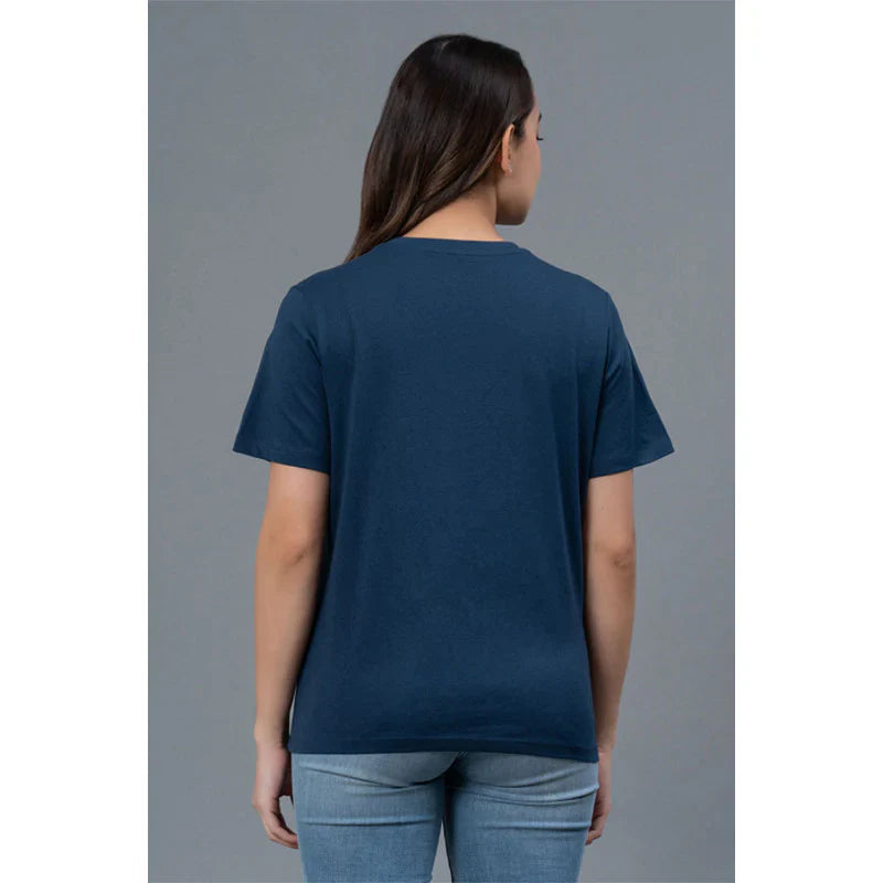 Mode by RedTape Casual Graphic Print Cotton T-Shirt for Women | Half Sleeves Cotton T-Shirt