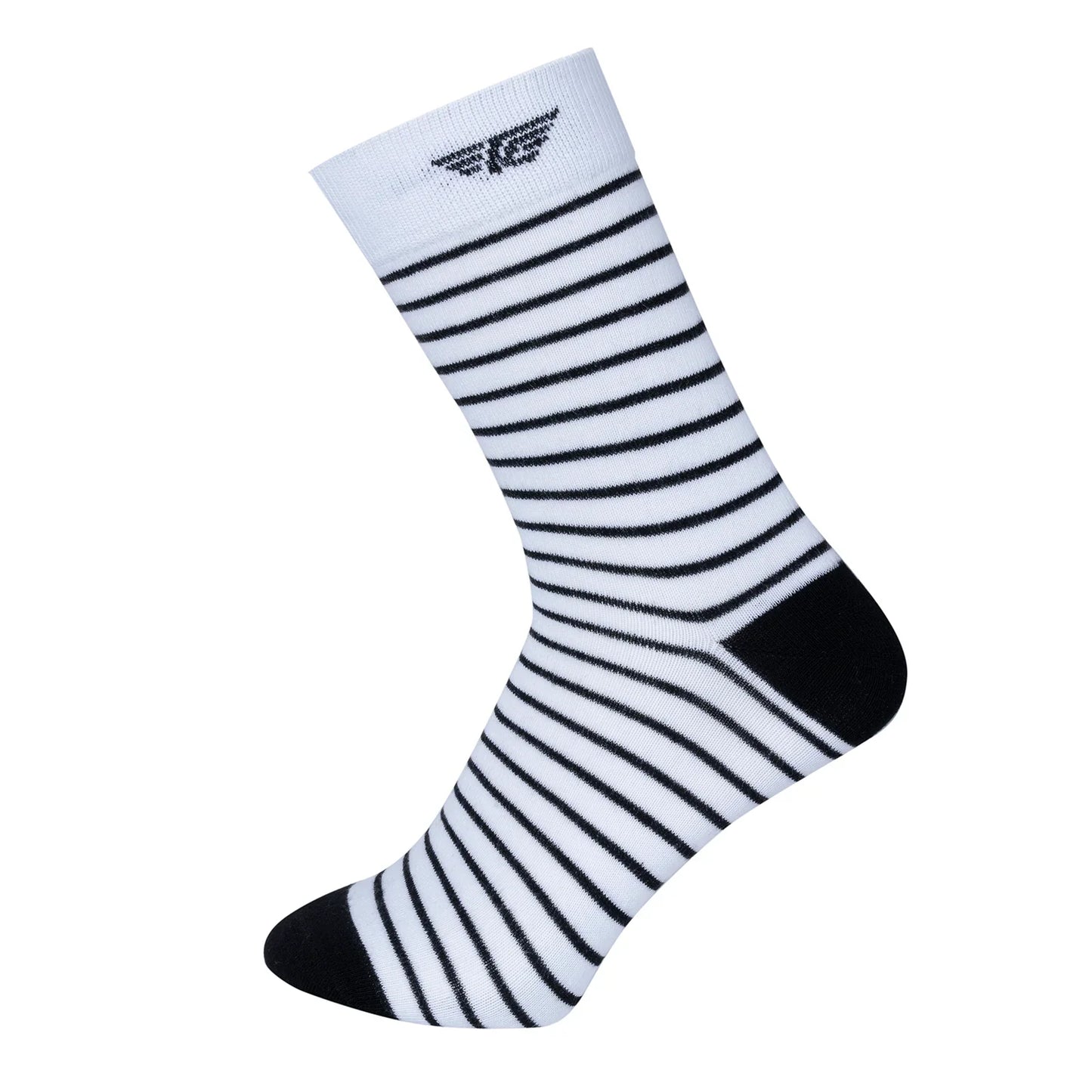 Red Tape Striped Above Ankle Length Socks for Men | Pack of 3 | Full Length