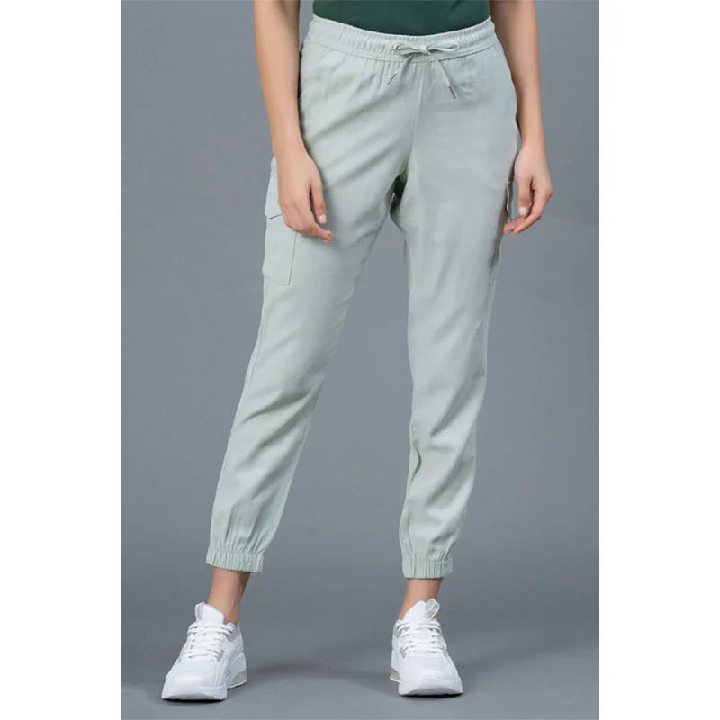 Mode by RedTape Smart Fit Joggers for Women | Solid Pattern Cargo Joggers for Women