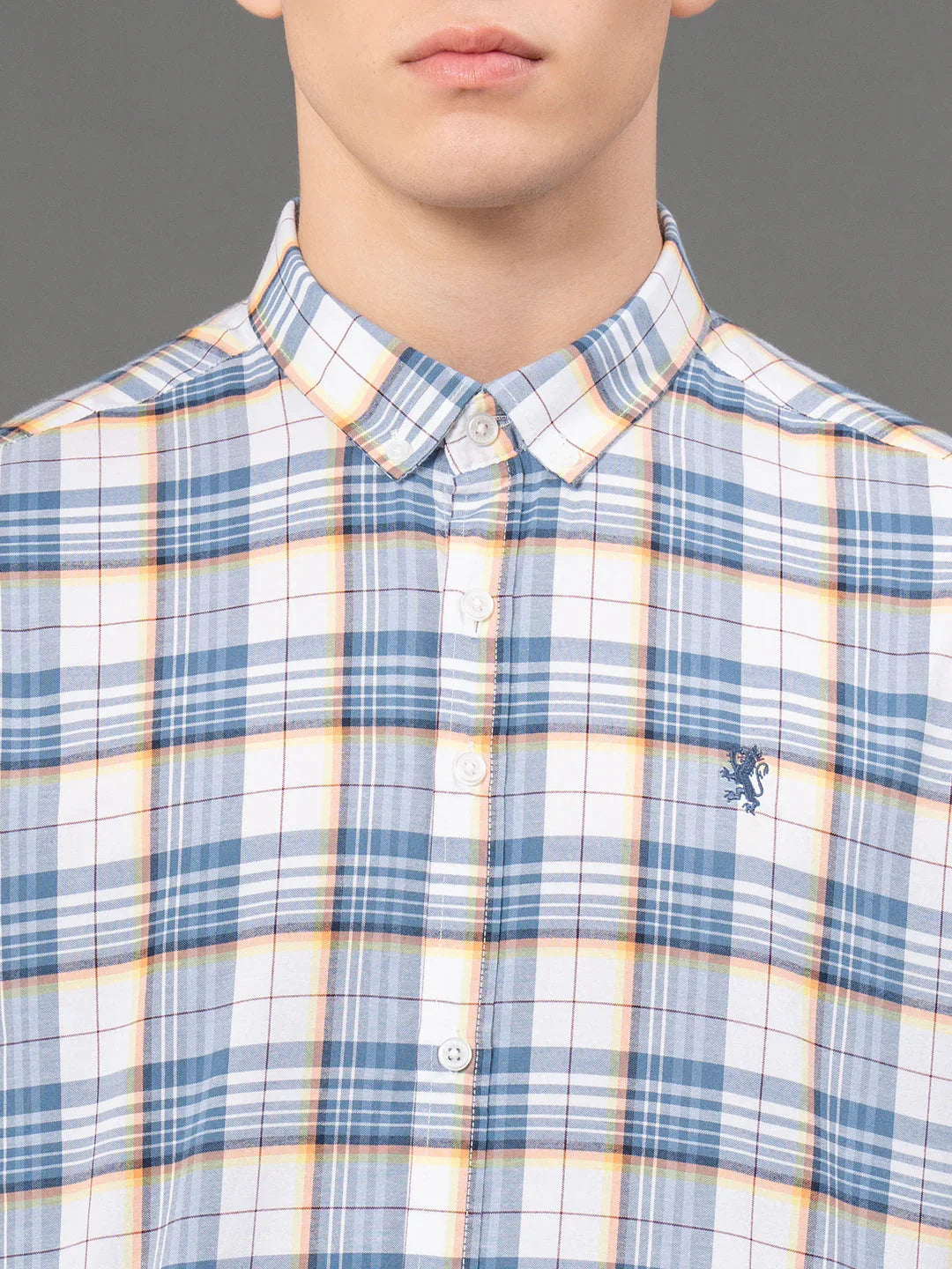 RedTape Checked Shirt for Men | Classic & Versatile