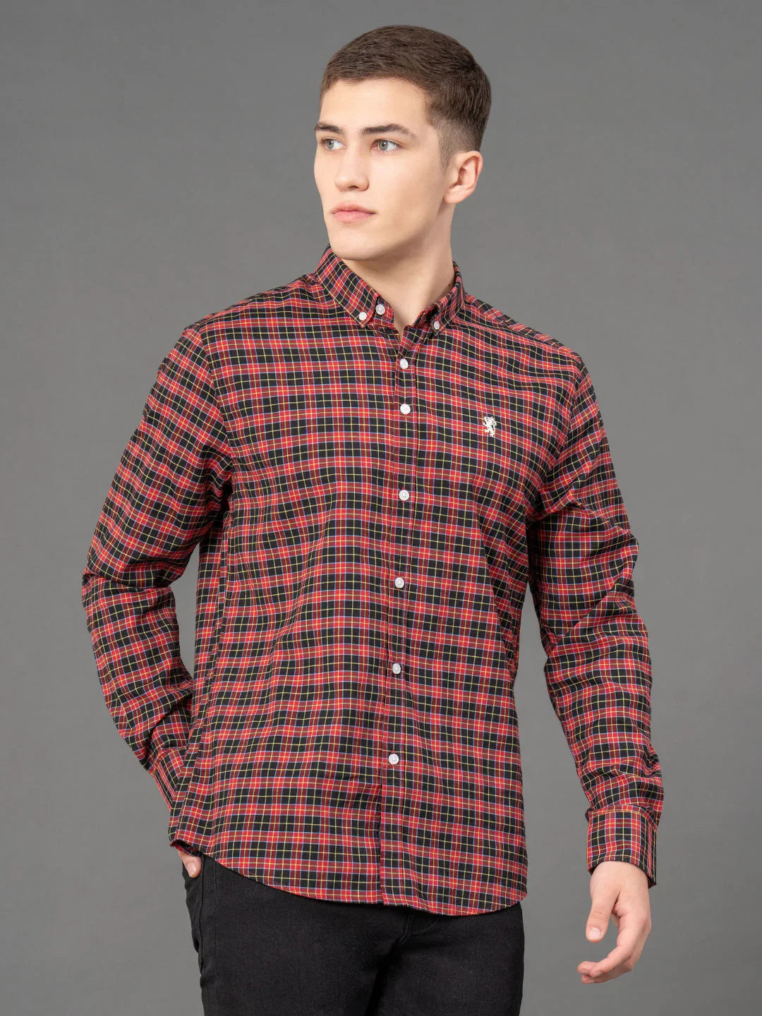 Red Tape Men Solid Shirts