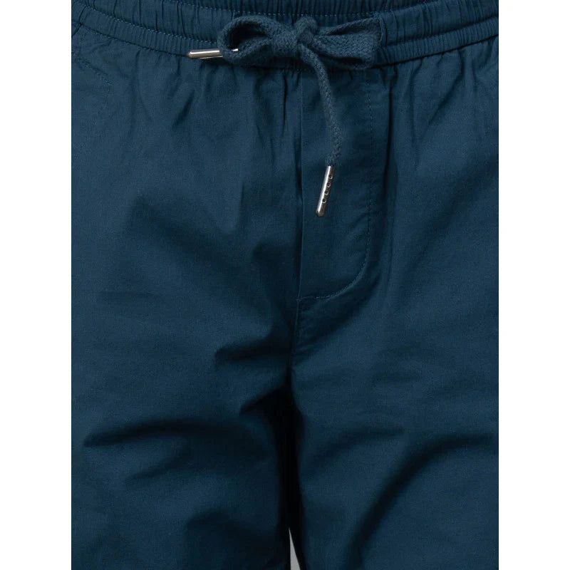 RedTape Joggers for Boy's- Comfortable| Cotton | Mid-Blue Color| Regular Fit | Front and Back Side Pockets.