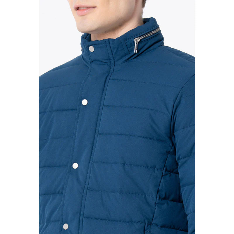 RedTape Men's Teal Solid Jacket