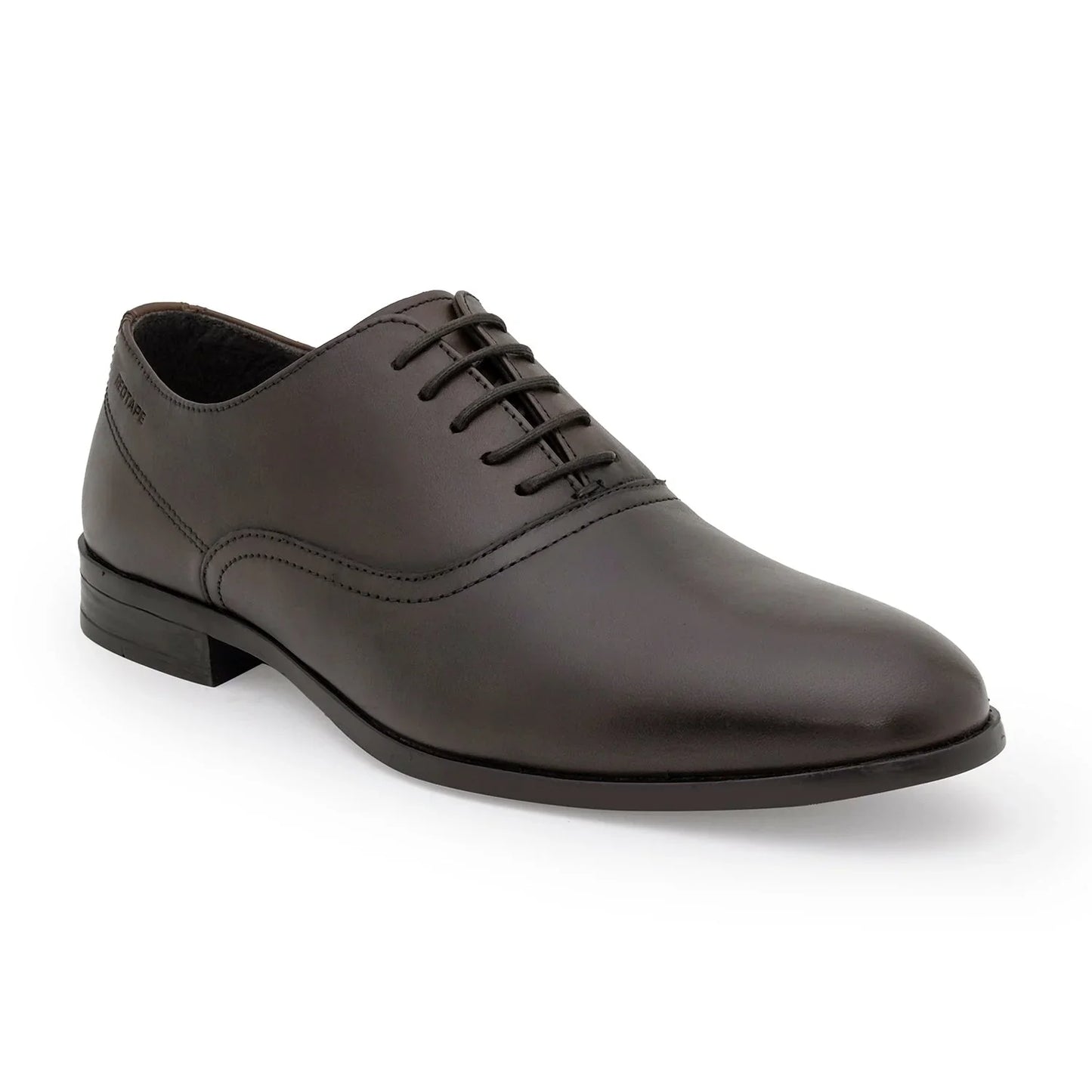 Red Tape Formal Oxford Shoes for Men |Refined Round-Toe Shaped Real Leather Shoes with Low-cut Pattern