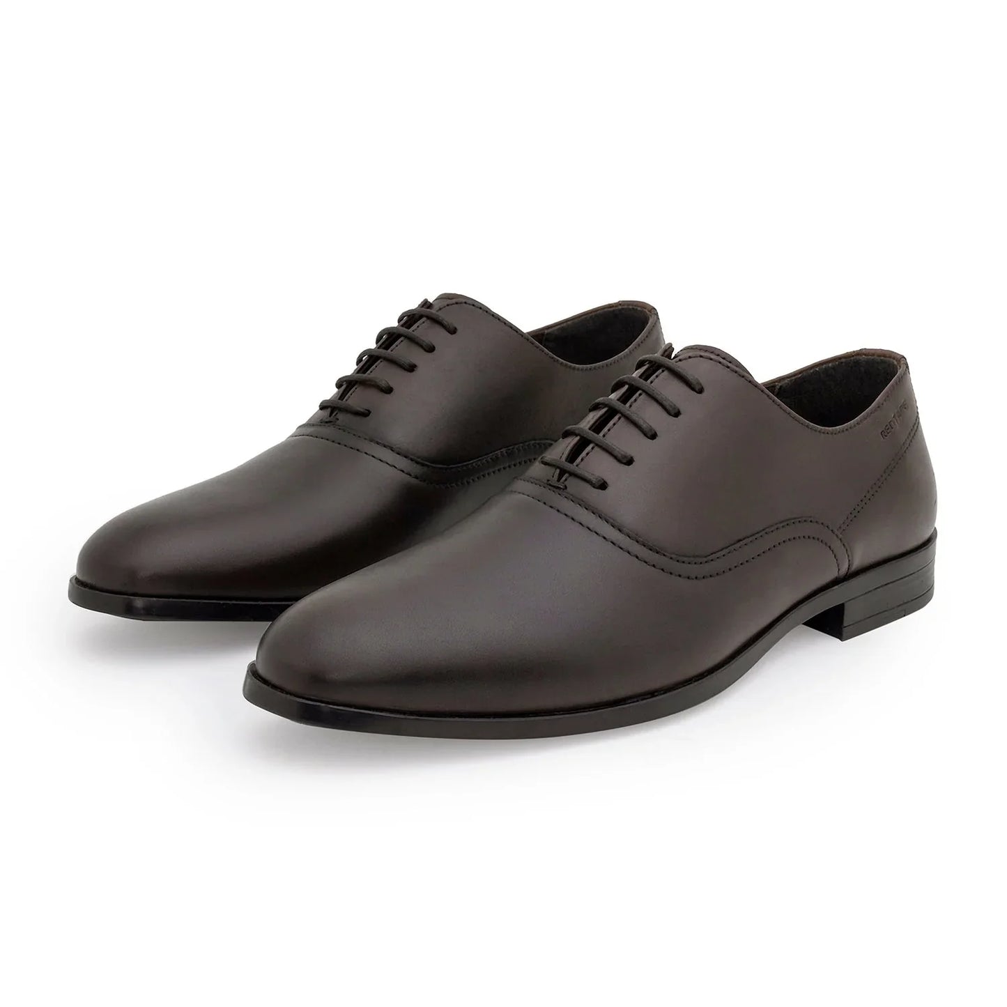 Red Tape Formal Oxford Shoes for Men |Refined Round-Toe Shaped Real Leather Shoes with Low-cut Pattern