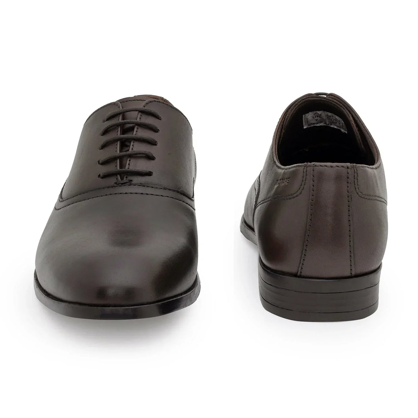 Red Tape Formal Oxford Shoes for Men |Refined Round-Toe Shaped Real Leather Shoes with Low-cut Pattern