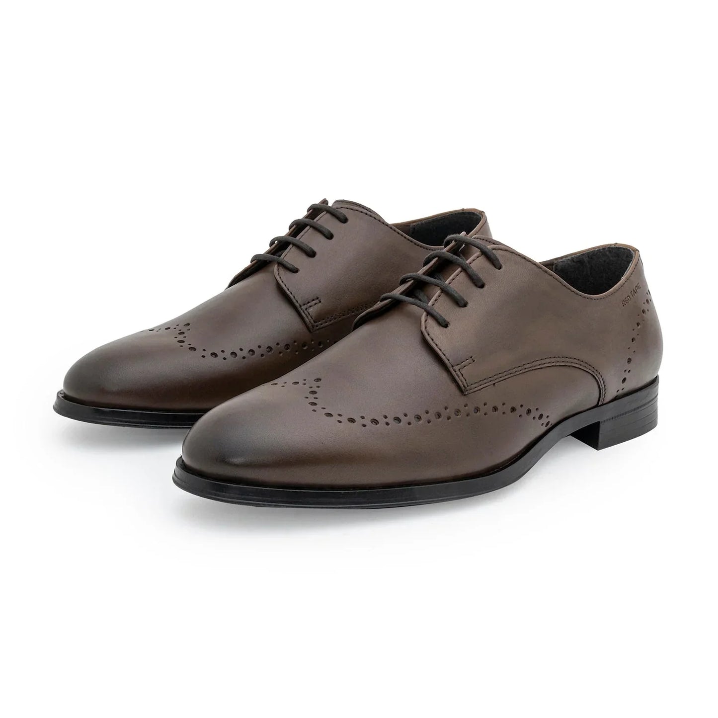 Red Tape Formal Derby Shoes for Men | Real Leather Shoes With Low-cut Pattern