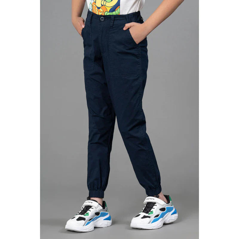 Mode By RedTape Joggers for Girls in Navy Color| Best in Comfort| Cotton| Front Side Pockets| Regular Fit