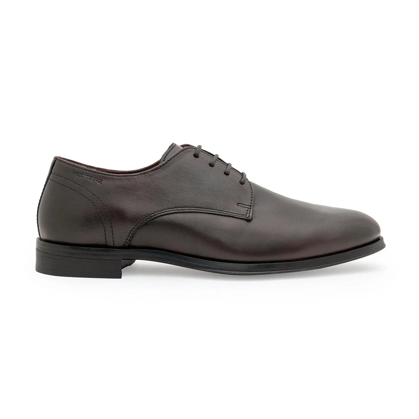 Red Tape Formal Derby Shoes for Men | Real Leather Shoes With Low-Cut Pattern