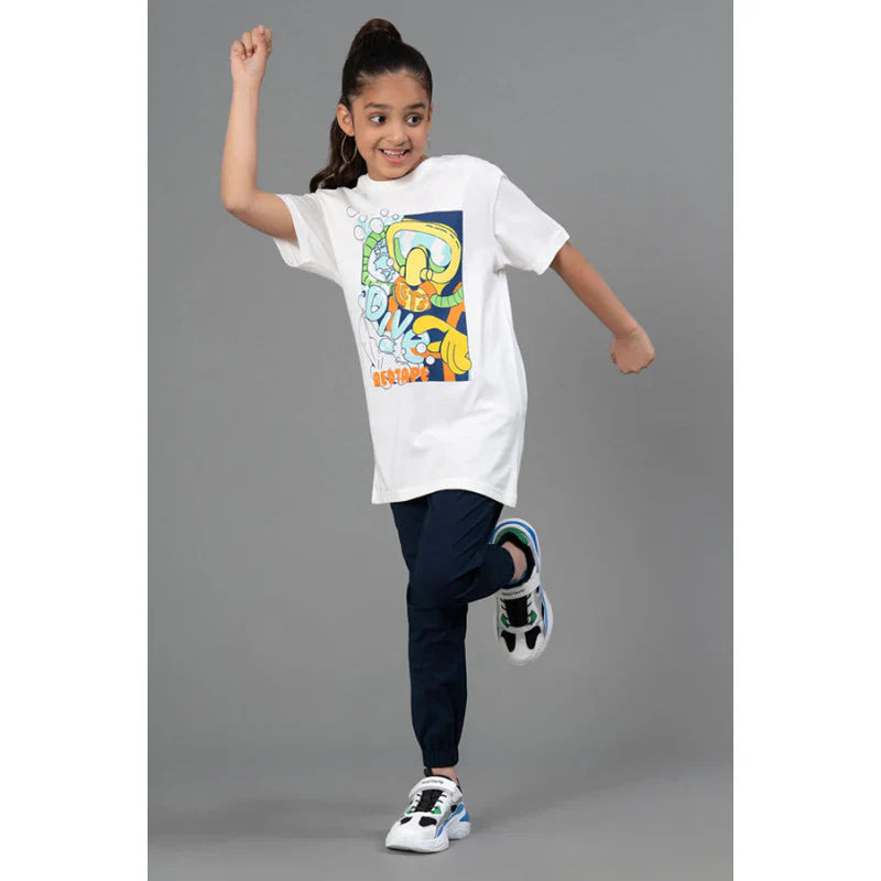 Mode By RedTape Joggers for Girls in Navy Color| Best in Comfort| Cotton| Front Side Pockets| Regular Fit