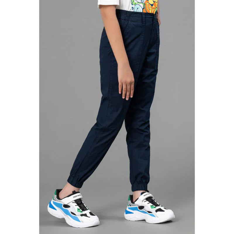 Mode By RedTape Joggers for Girls in Navy Color| Best in Comfort| Cotton| Front Side Pockets| Regular Fit