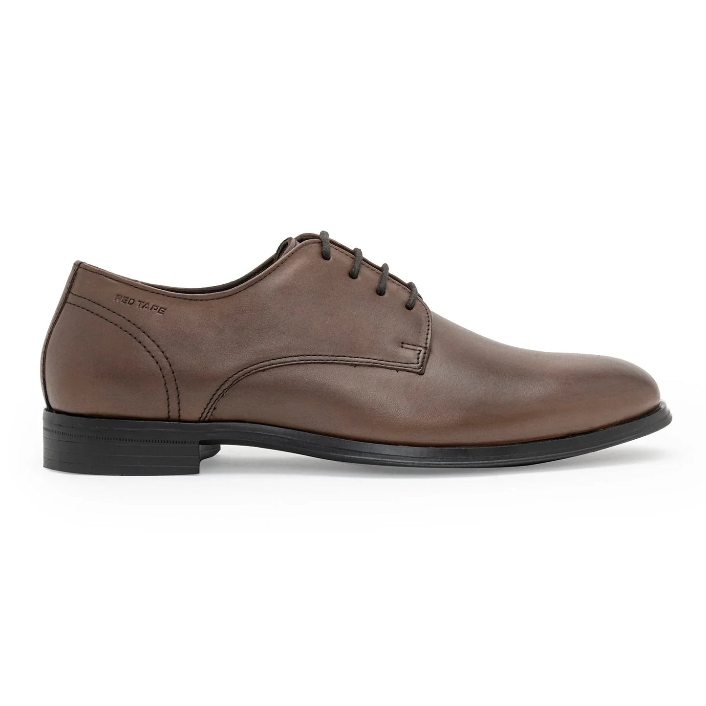 Red Tape Formal Derby Shoes for Men | Real Leather Shoes With Low-Cut Pattern